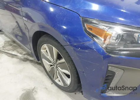 2019 Hyundai Ioniq Hybrid Limited z USA, uszkodzony, nr VIN KMHC85LC8KU129023